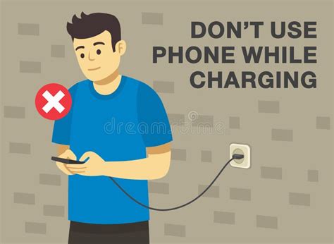 Why should we not use phone while charging?